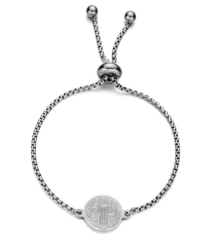 Brazalete plata san benito