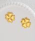 Aretes clover corazon