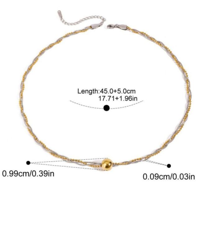 Collar ball bicolor