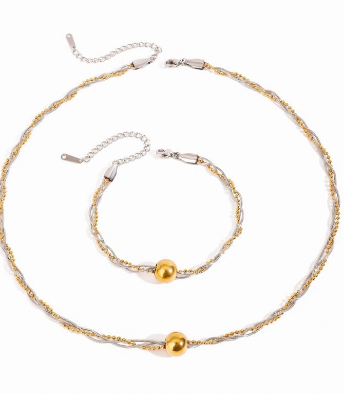 Brazalete ball bicolor