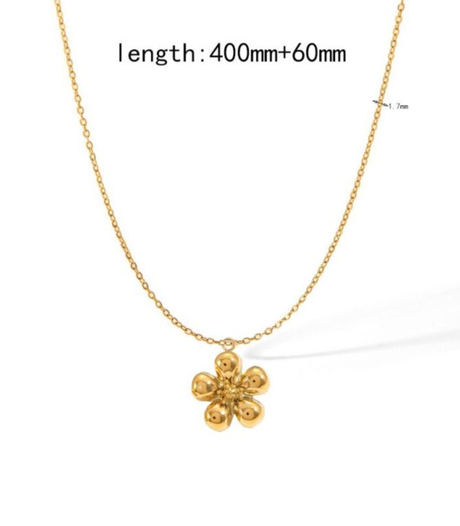 Collar steel flower