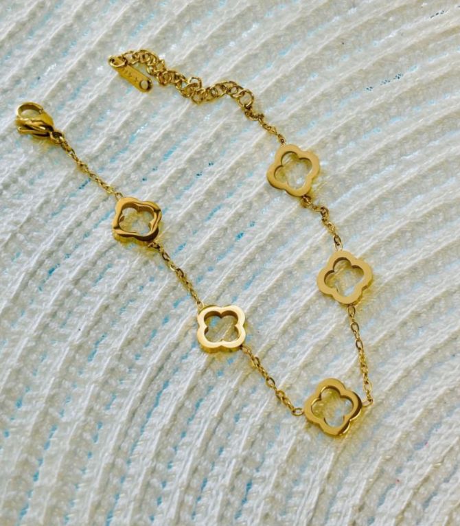 Brazalete fourleaf Clover