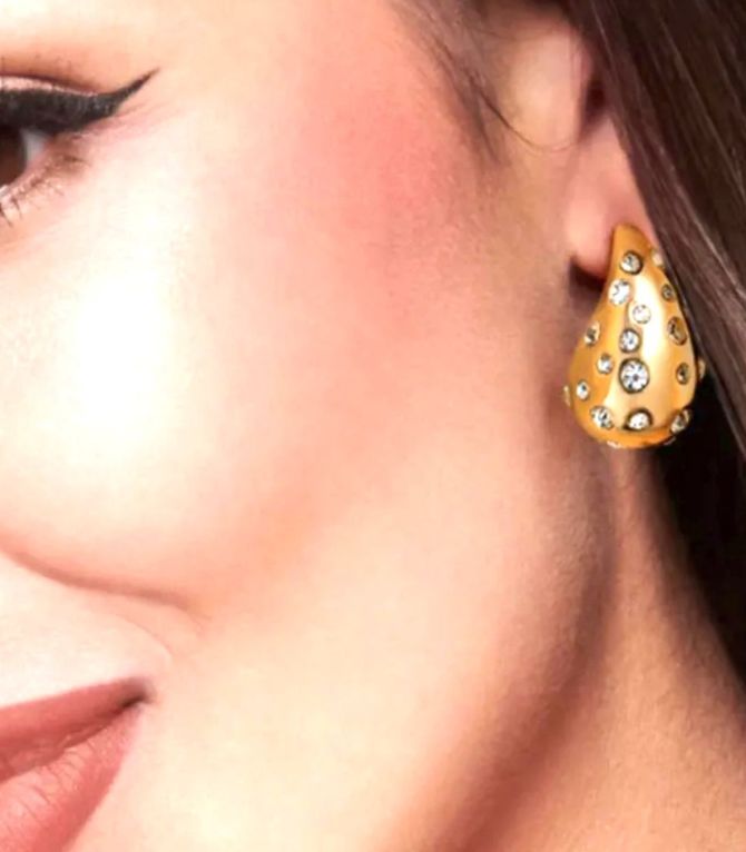 Aretes drop stud zirc