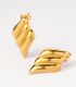 Aretes gold textured 7