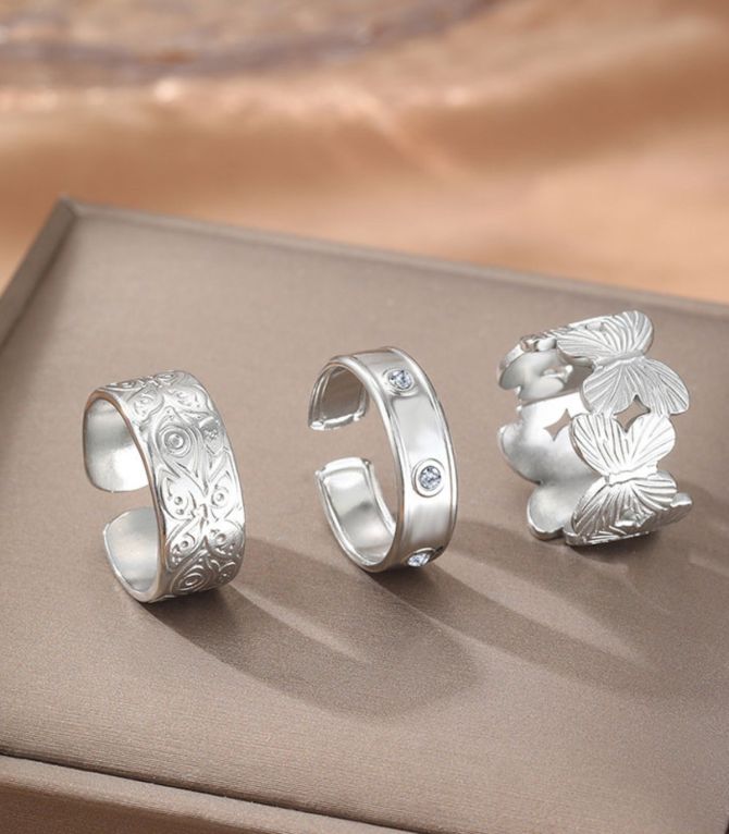 Anillo set plata