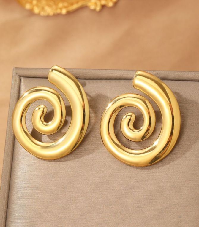 Aretes gold swivel thread
