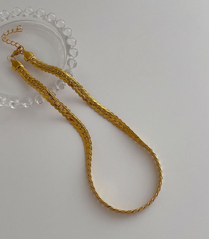 Collar snake chain