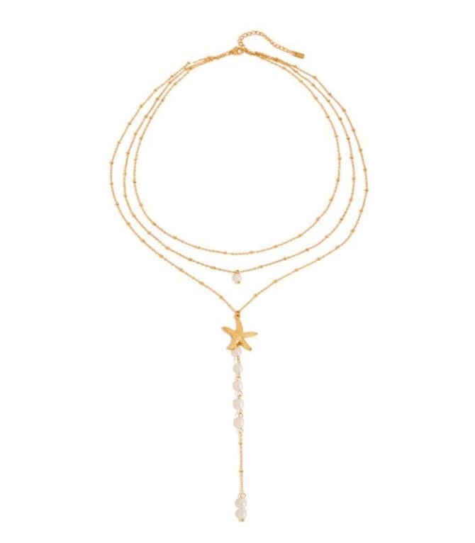 Collar pearl starfish multilayer