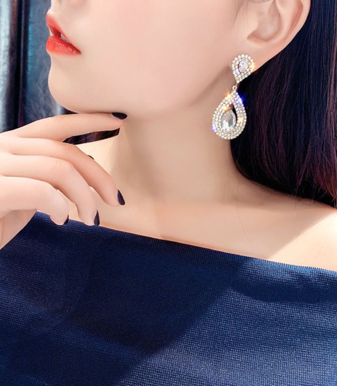 Aretes diamond drop
