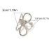 Anillo silver flower 1
