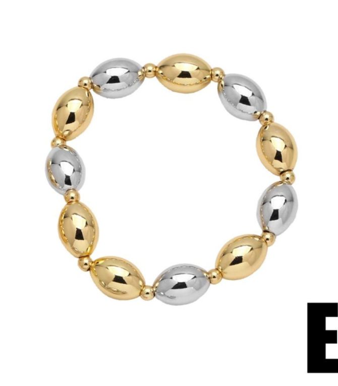 Brazalete bicolor beaded