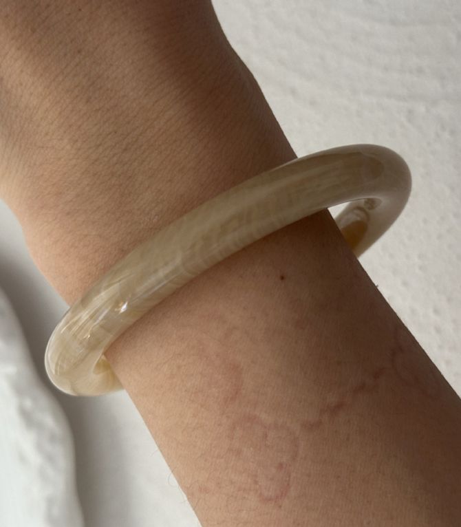 Brazalete acrylic amber