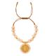 Brazalete san benito con perlas