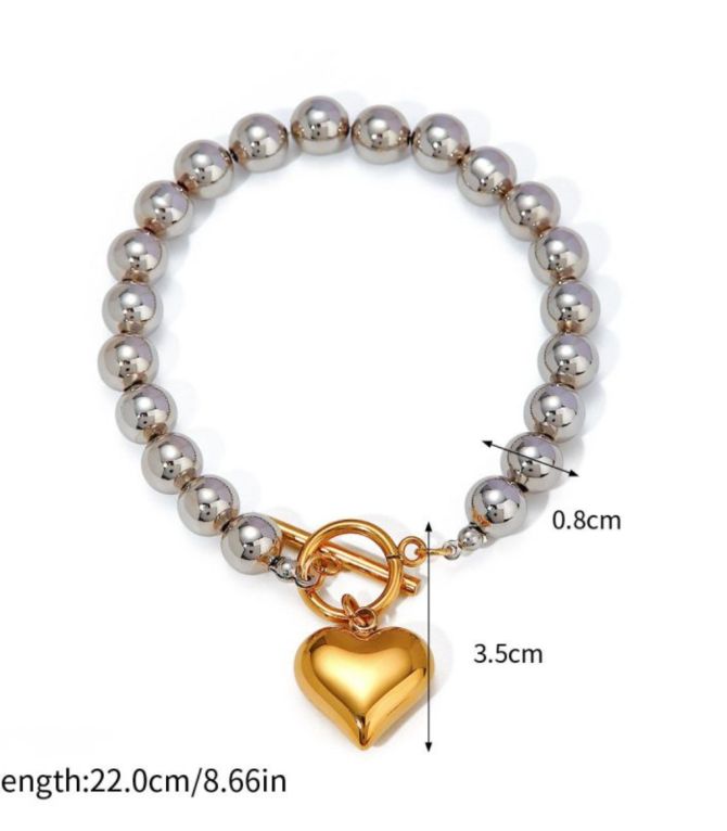 Brazalete steel heart