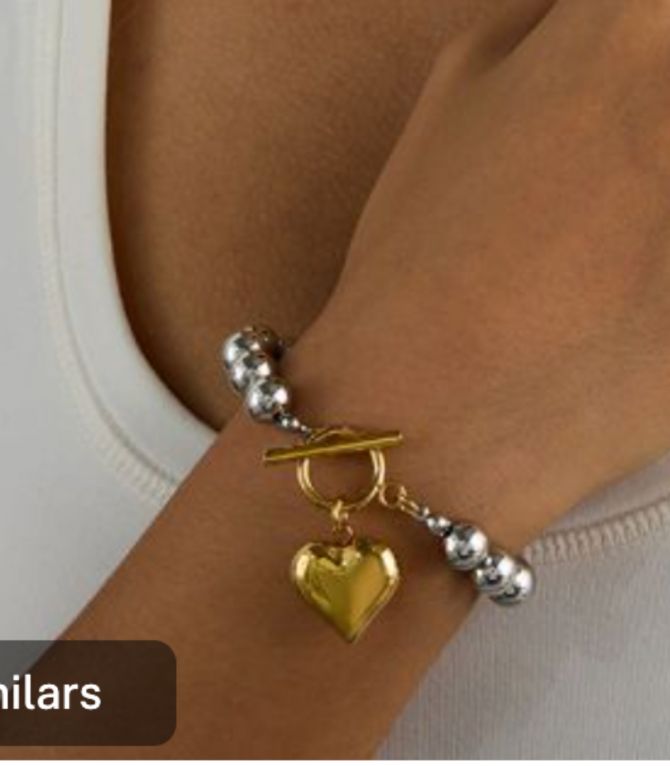 Brazalete steel heart
