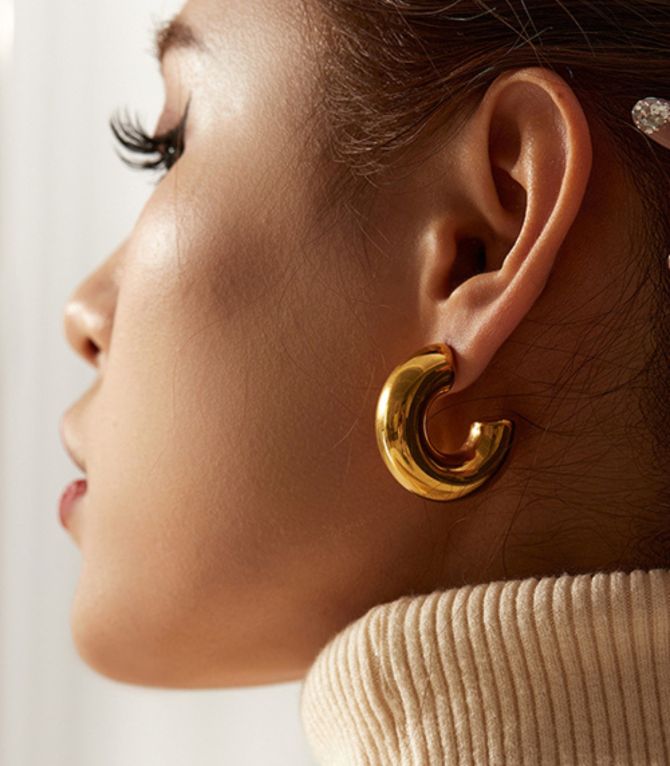 Aretes chunky