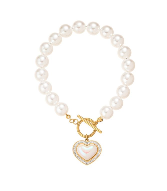 Brazalete diamond pearl