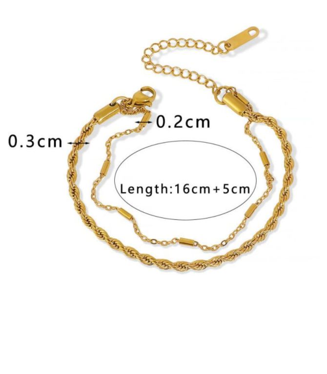 Brazalete double twist