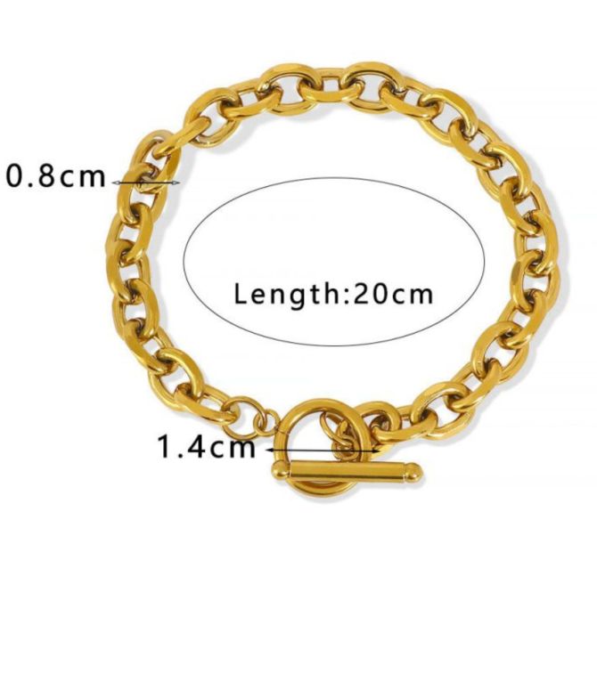 Brazalete eslabones