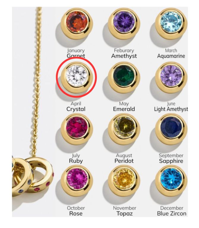 Collar abril crystal
