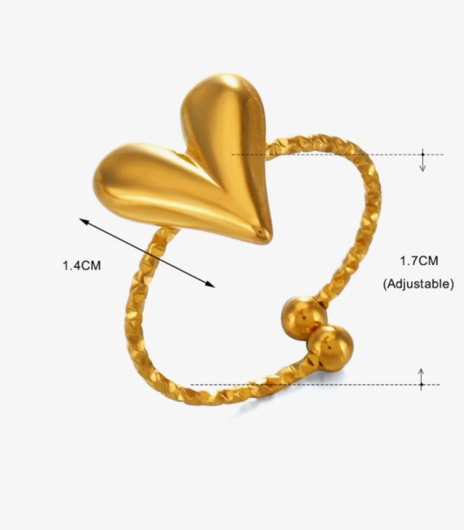 Anillo heart