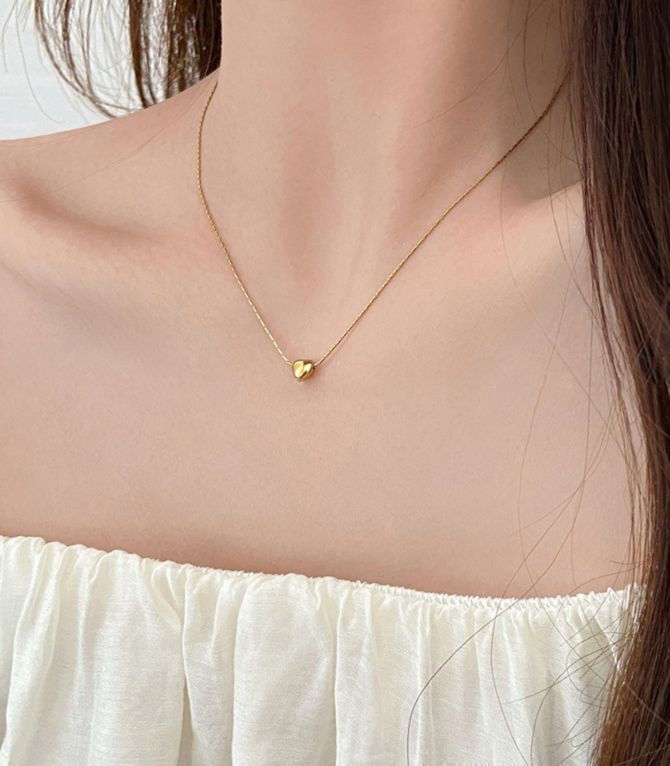 Collar dorado love