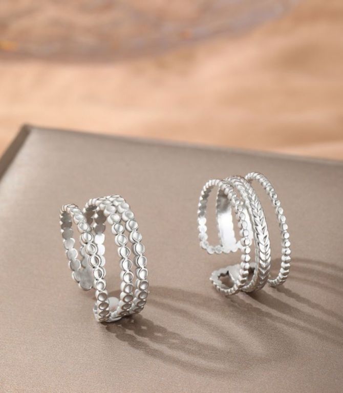 Anillos set plata