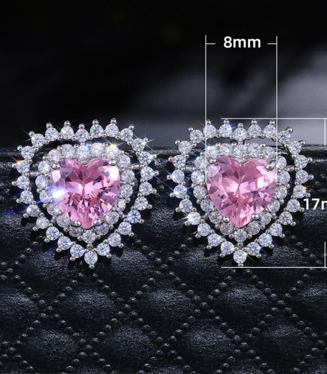 Aretes diamond white