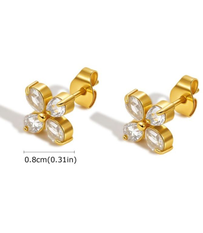 Aretes flor