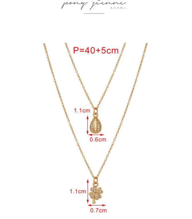 Collar lucky clover
