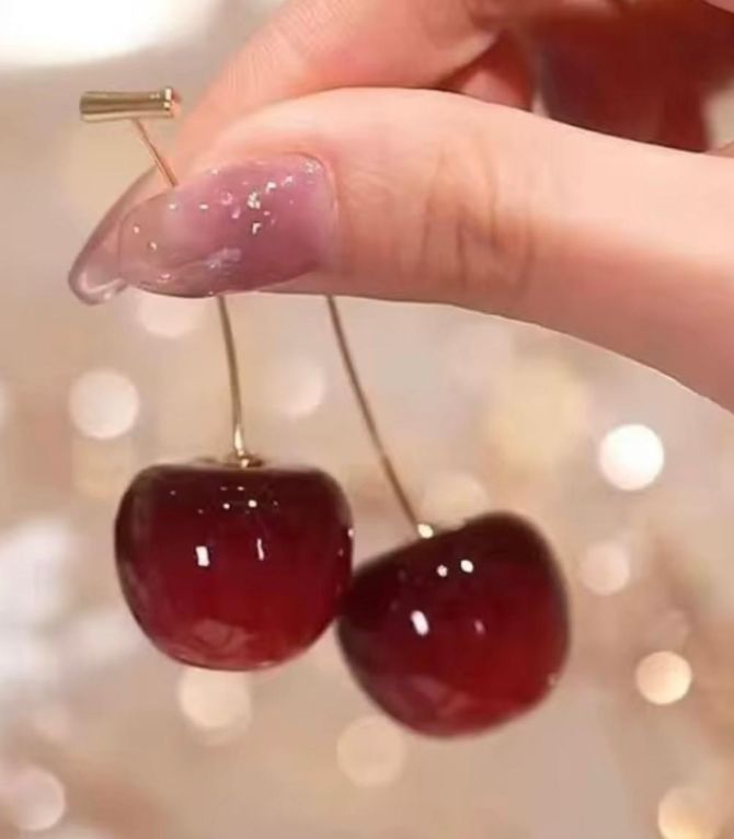 Aretes cherry