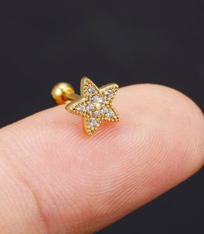 Piercing estrella