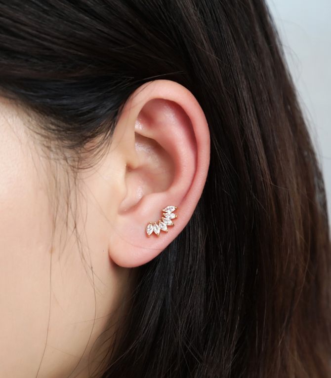 Piercing geometric dorado