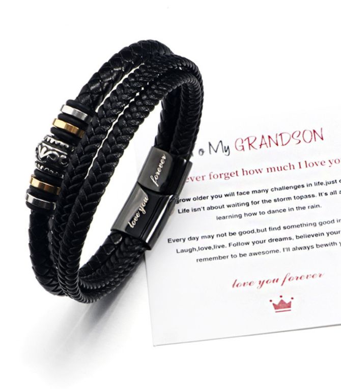 Brazalete tejido multilayer