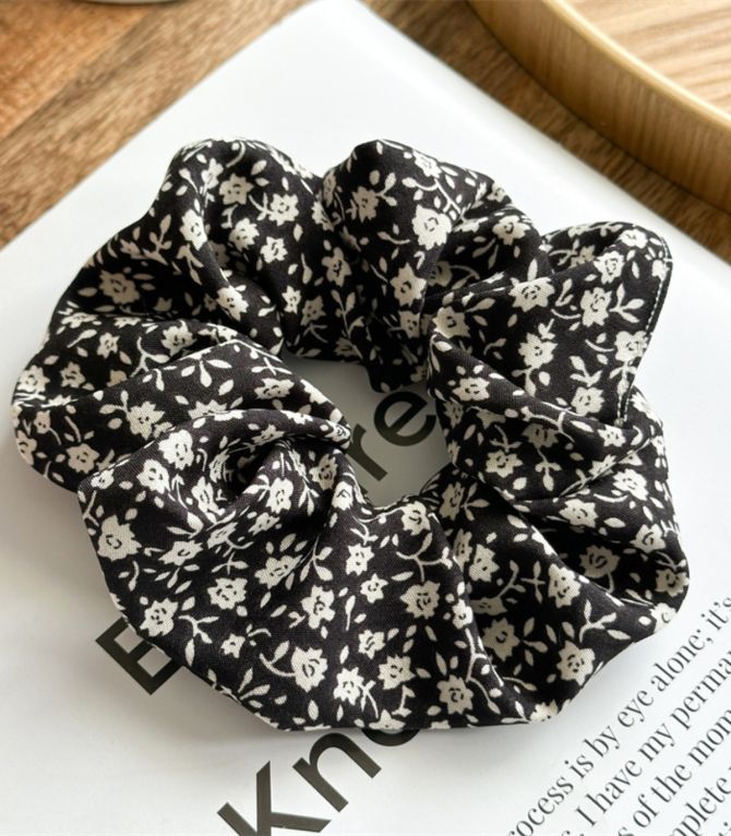 Liga negro flores