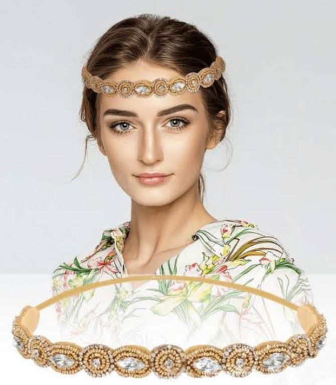 Diadema dorada