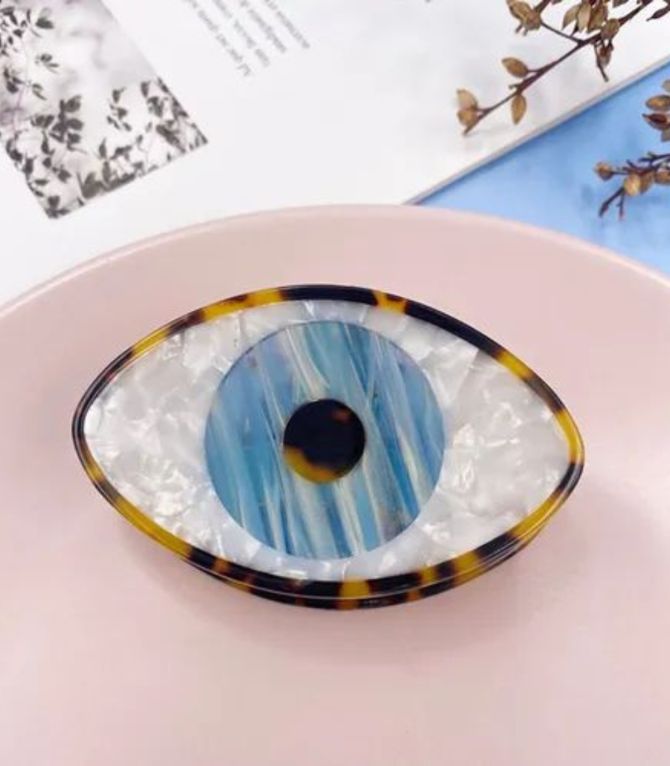 Broche ojo turco