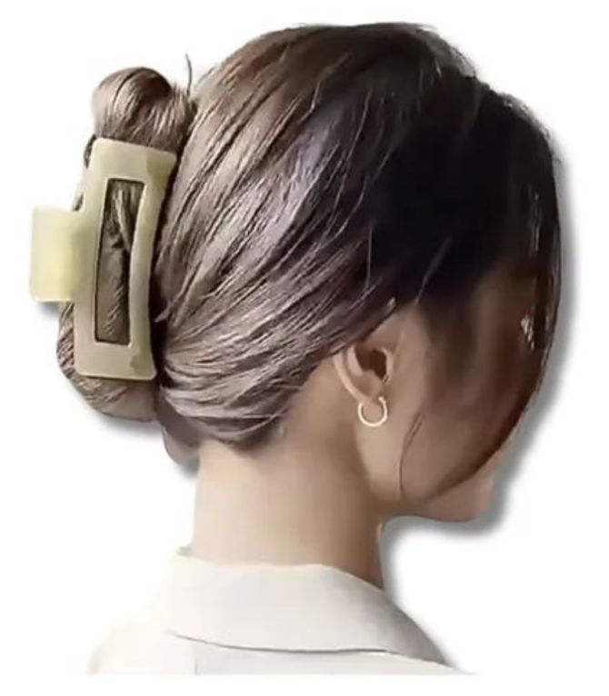 Broche beige