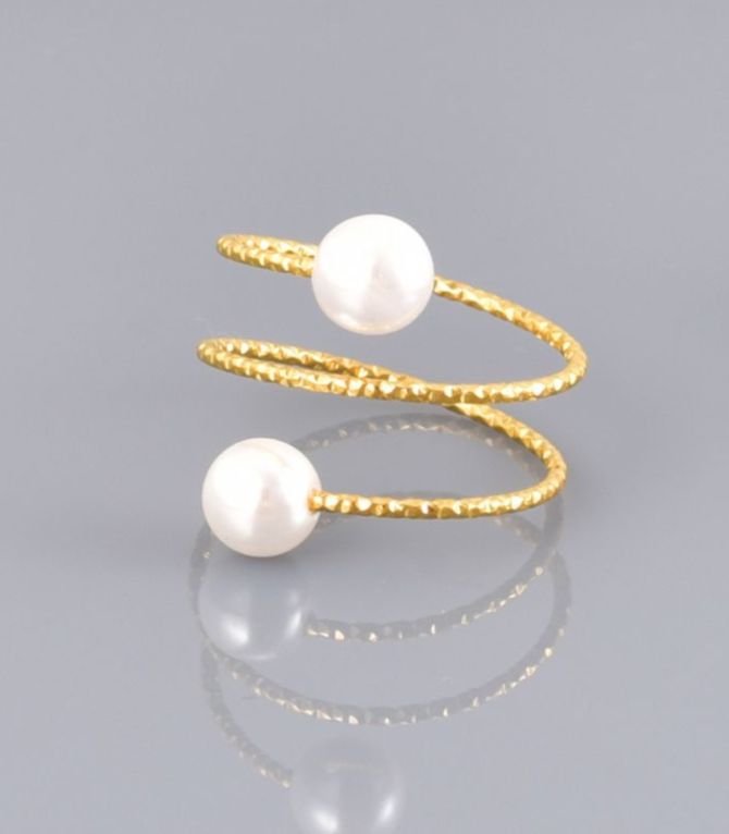 Anillo perlas 6