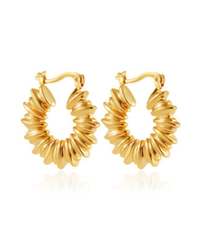 Aretes textured round