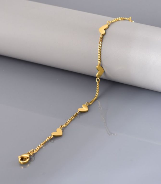 Brazalete corazones