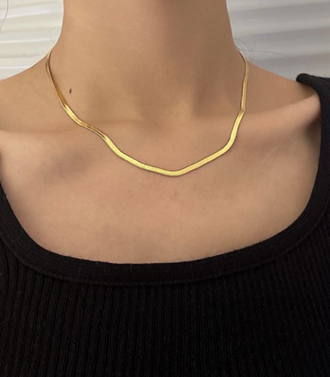Collar dorado 38.5cm