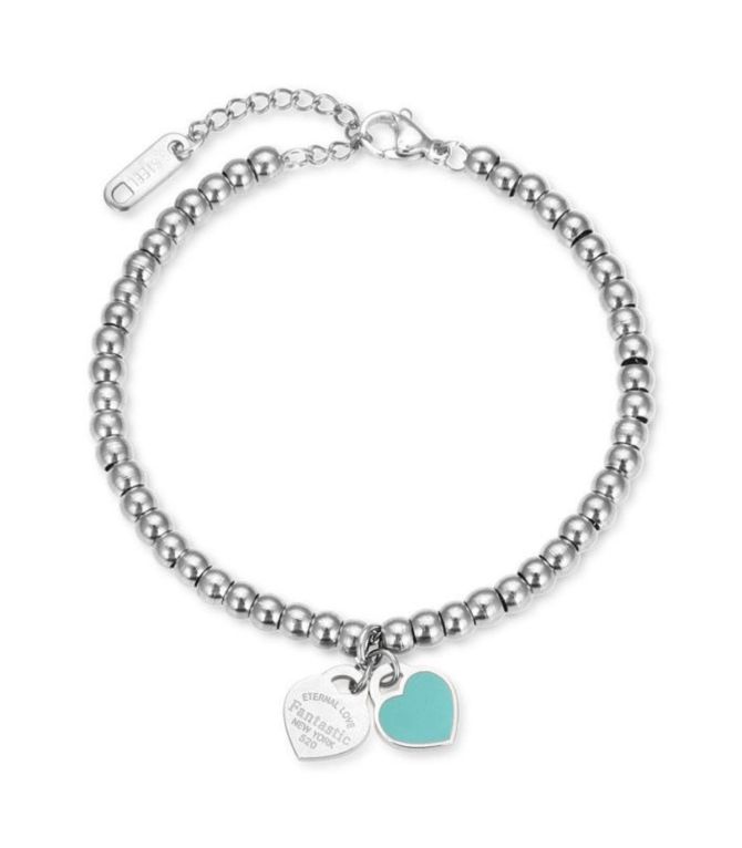 Brazalete silver love green