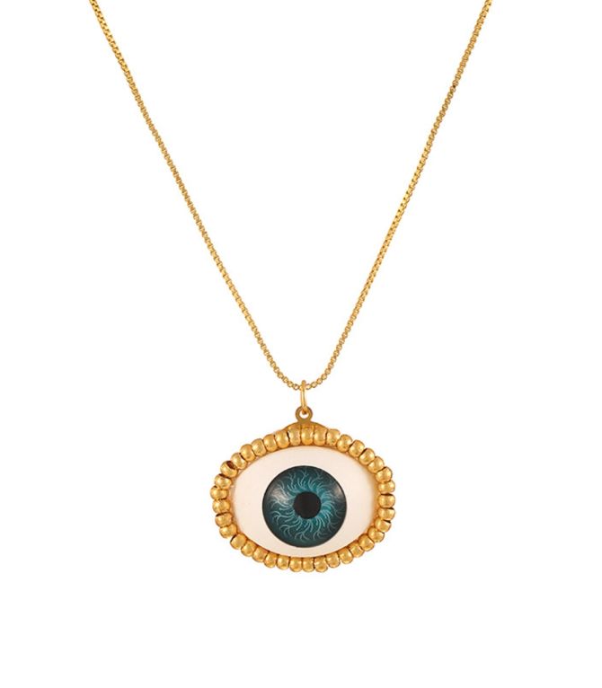 Collar ojo turco