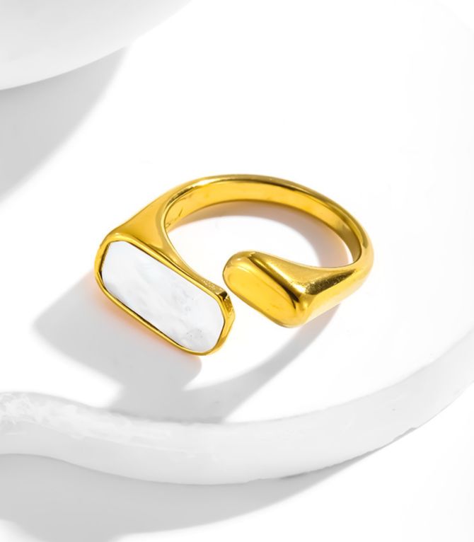 Anillo oval shell