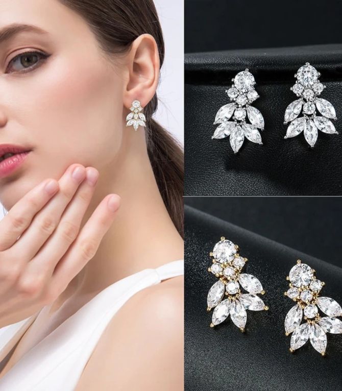 Aretes diamond leaf