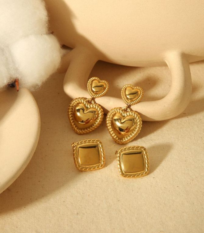 Aretes cuadro