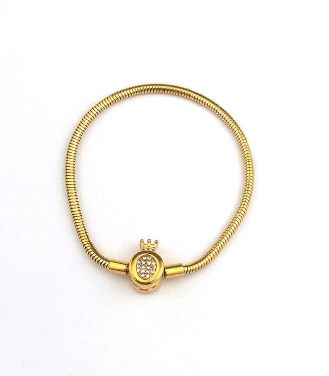 Brazalete gold crown