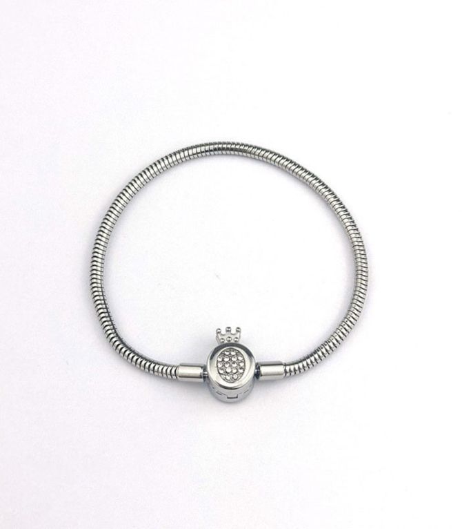 Brazalete silver crown