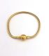 Brazalete gold shell